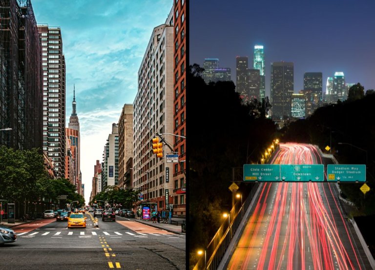 Time to choose: New York City or Los Angeles?